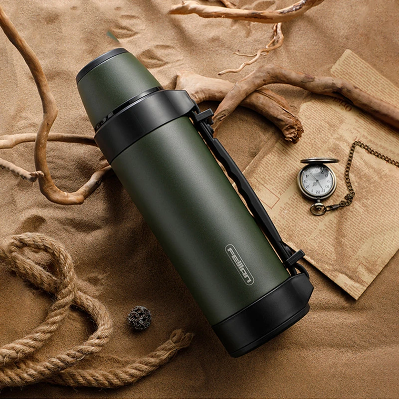 Portable Military Travel Teapot, Large Coffee Cup, Kettle