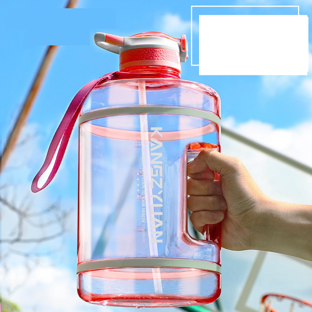 Gallon Bucket Outdoor Fitness Large Capacity Plastic Water Cup