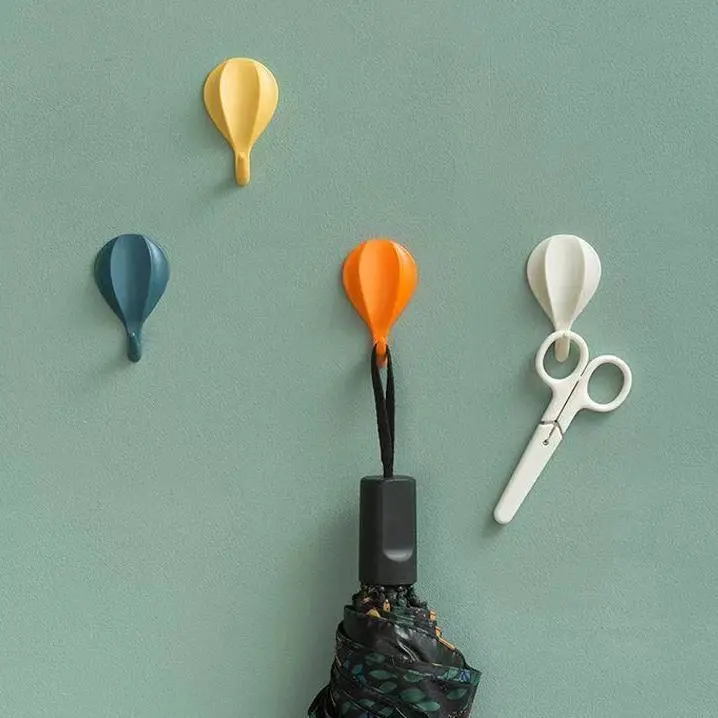 Seamless Sticky Hook Creative Hot Air Balloon Hanging On The Wall