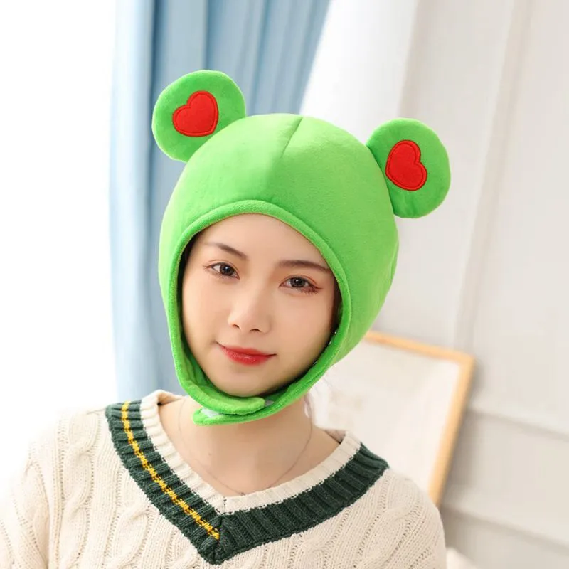 Performance Props New Emoji Big Ears Frog Headgear Hat Photo Props