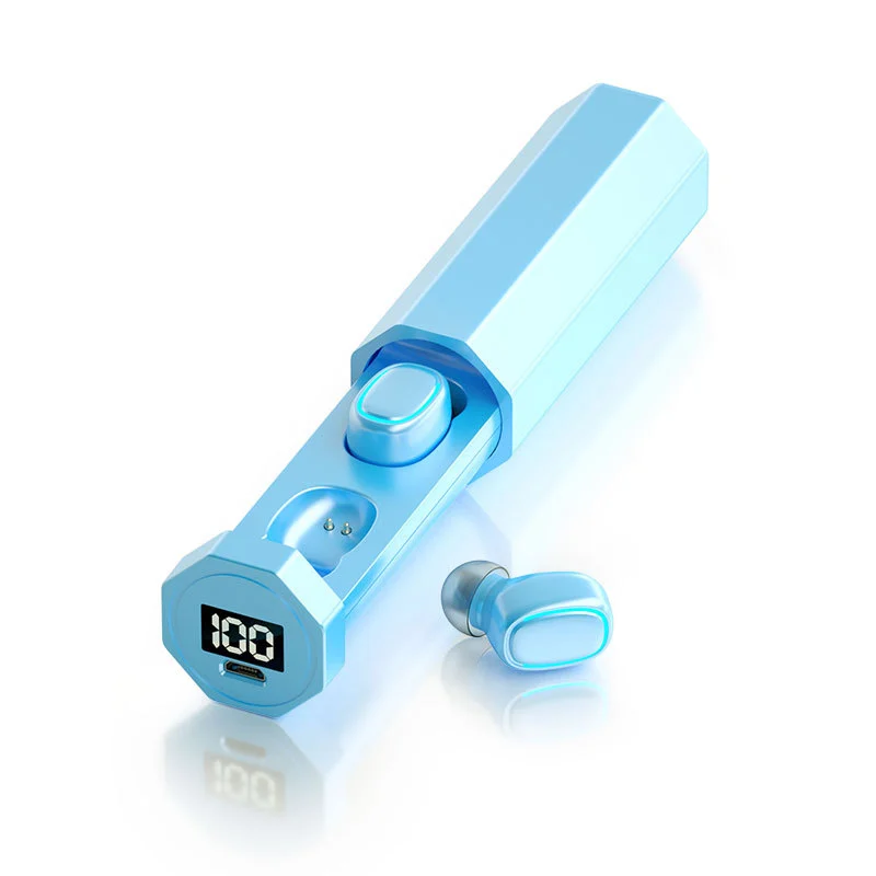 Wireless Pull-out Touch In-ear Digital Display Bluetooth Headset