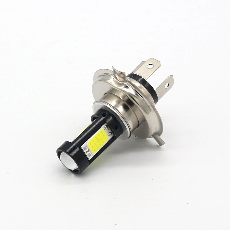 LED Lens Motorcycle Headlight 4COB Super Bright