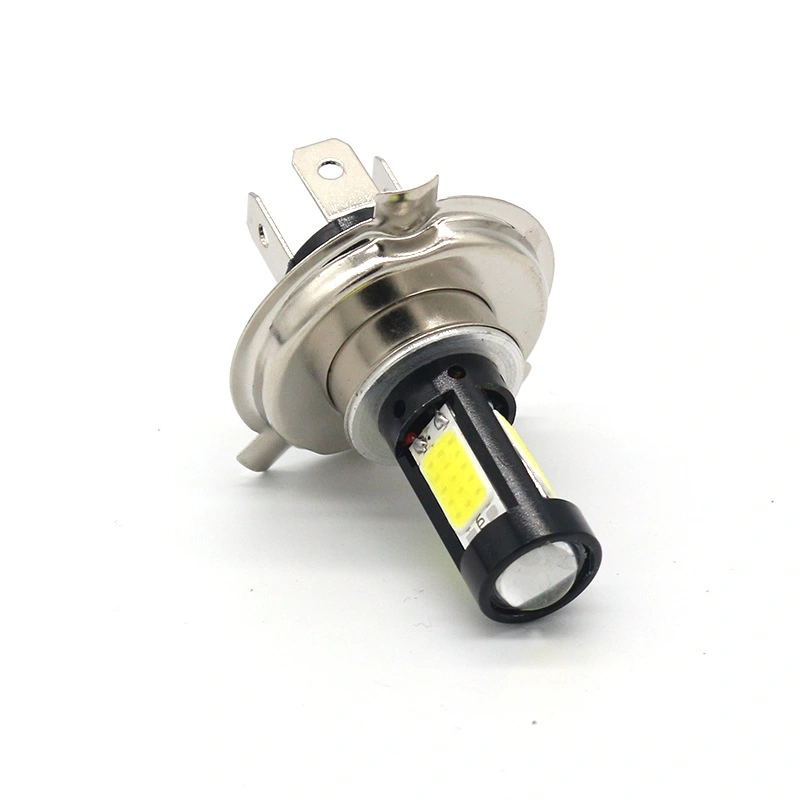LED Lens Motorcycle Headlight 4COB Super Bright