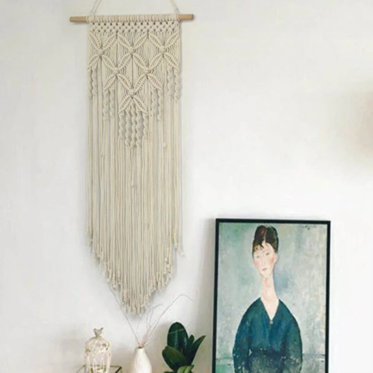 Nordic Minimalist Homestay Weaving Custom Tapestry