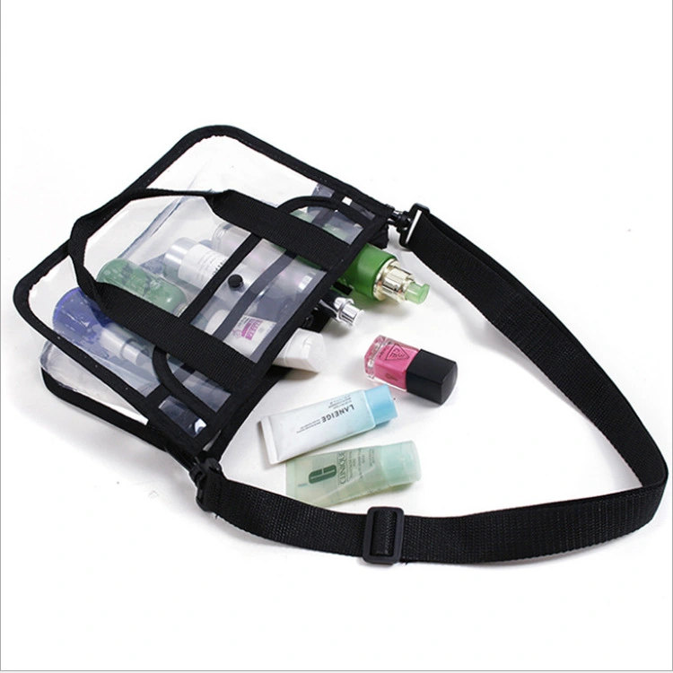 Travel Wash Portable Thickened Bathing One-shoulder Transparent Beach Bag