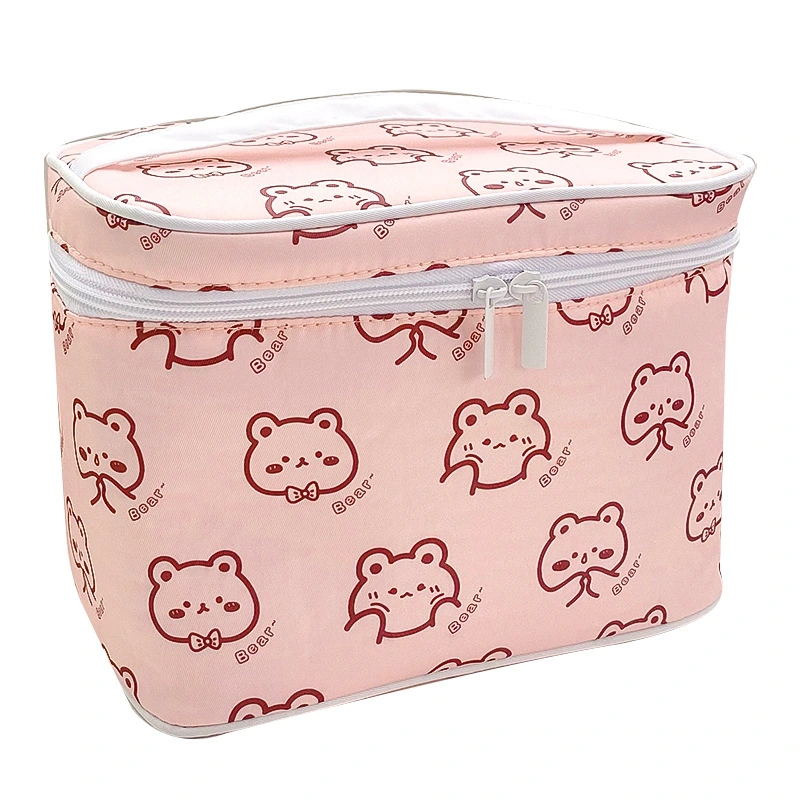 Large-capacity Portable Cosmetic Bag Cosmetic Storage Box Travel Storage Bag