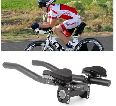 Bicycle Rest TT Handlebar Clip-On Aerobars Handlebar Extension Triathlon Aerobars Tri Bars Road Bike Cycling Rest Handlebar