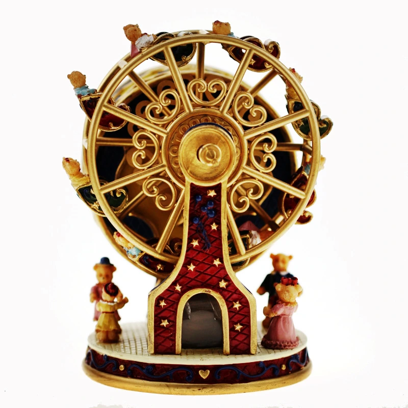 Ferris Wheel Resin Music Box