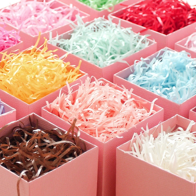 Filling Color Gift Box Shredded Paper