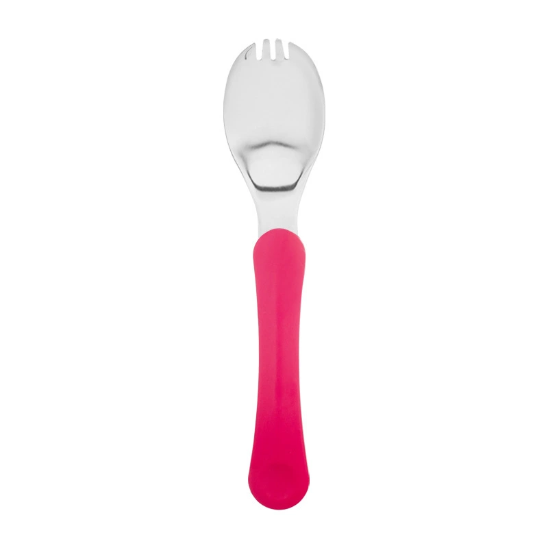 Creative Children's Stainless Steel Dual-purpose Fork Spoon