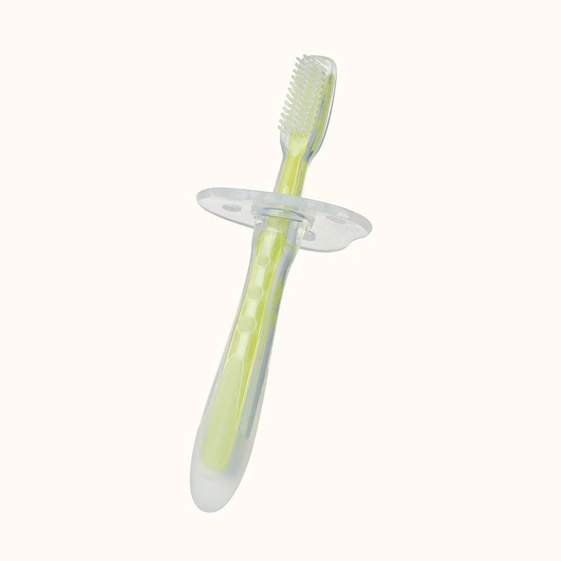 Children's Silicone Soft Hair Deciduous Tooth Training Toothbrush