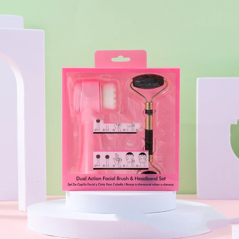 Cleansing Brush Jade Roller  Push Face Beauty Device Eye