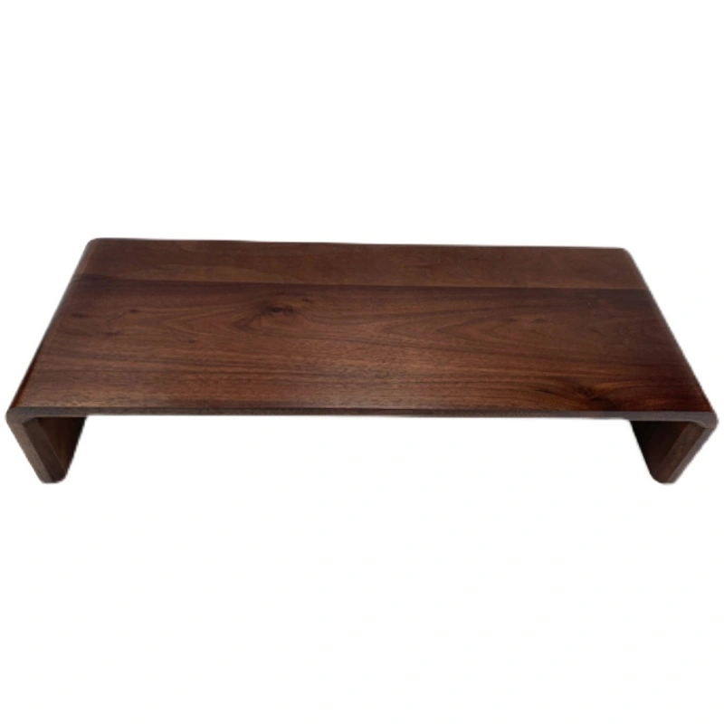 Black Walnut Computer Monitor Raised Stand