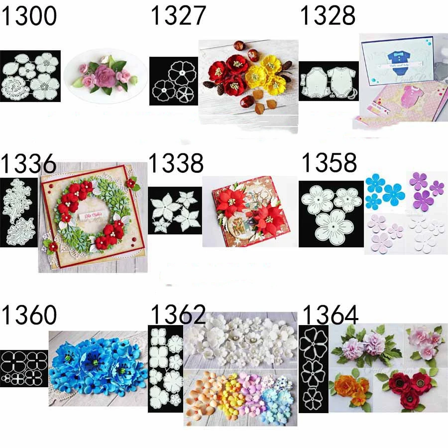 Flower Embossing Knife Die Cutting Dies Metal Cutting