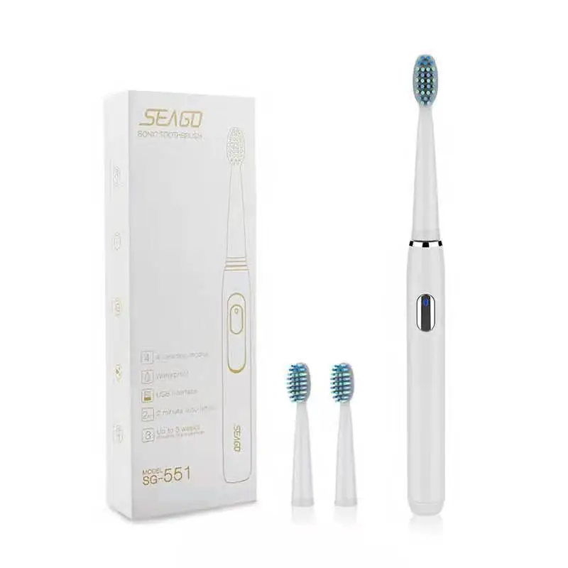 Sonic Toothbrush USB Rechargeable Electric