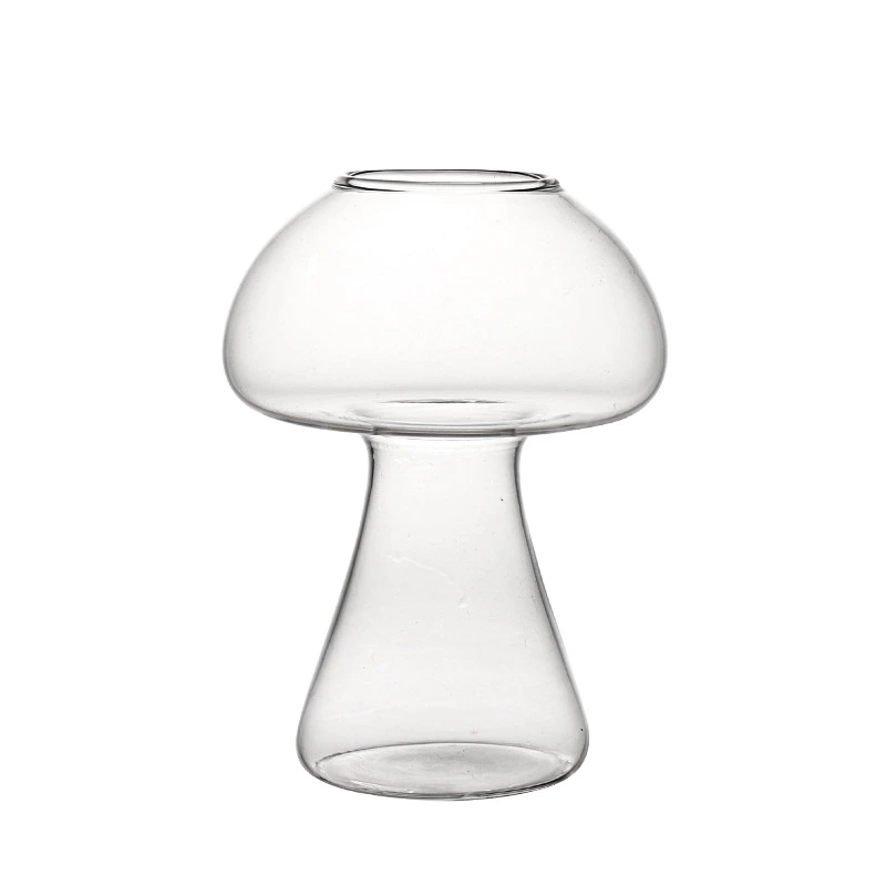 New Net Red Mushroom Cup Cocktail Glass Creative Molecular Gourmet Wine