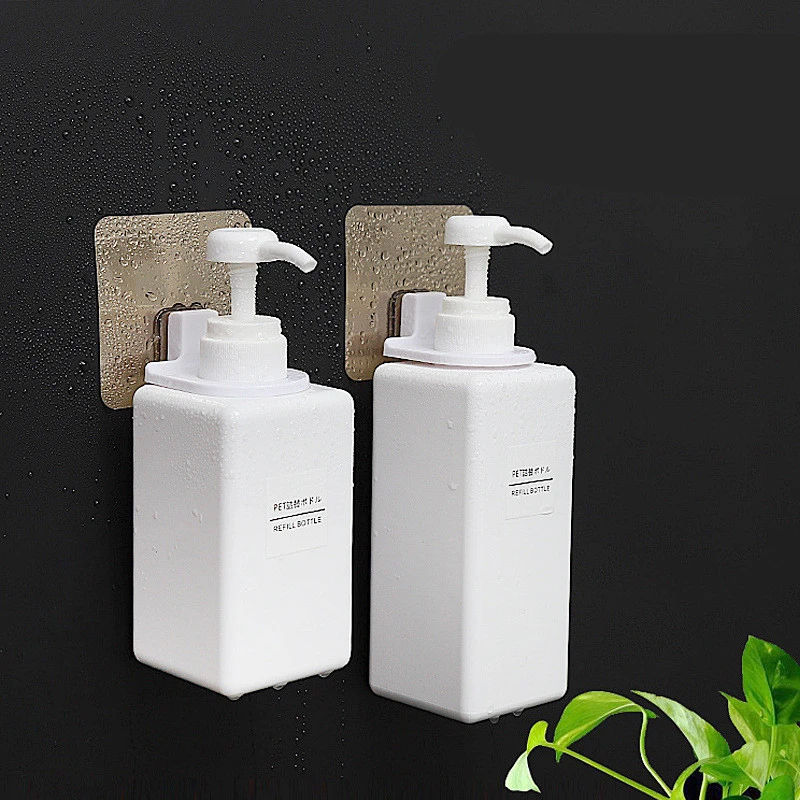 Sticky Hook Wall Magic Stick Shower Gel Bottle Hanger