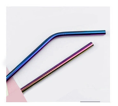 Stainless Steel Straw Drink Coffee Milk Tea Color