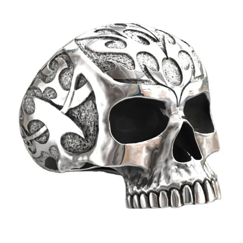 Creative Fashion Pattern Skull Ring