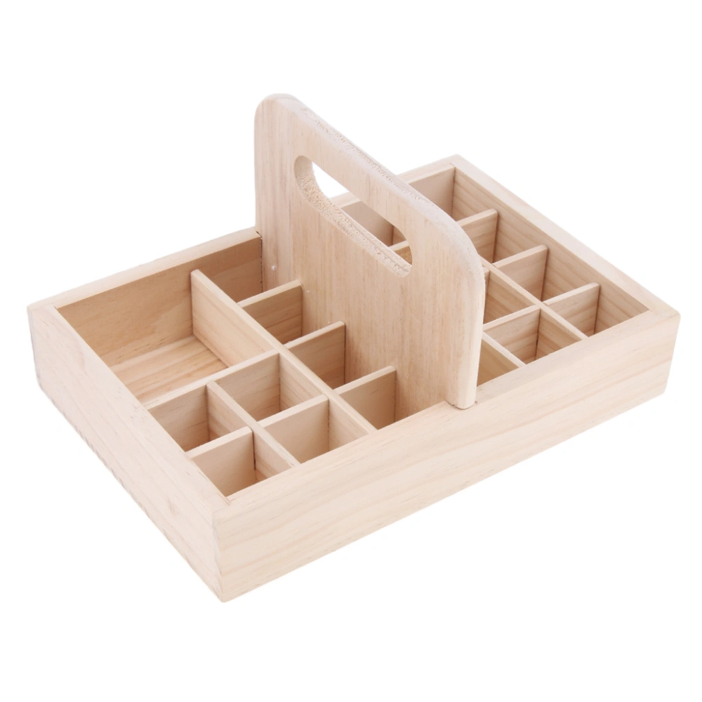 Essential Oil Storage Box Solid Wood