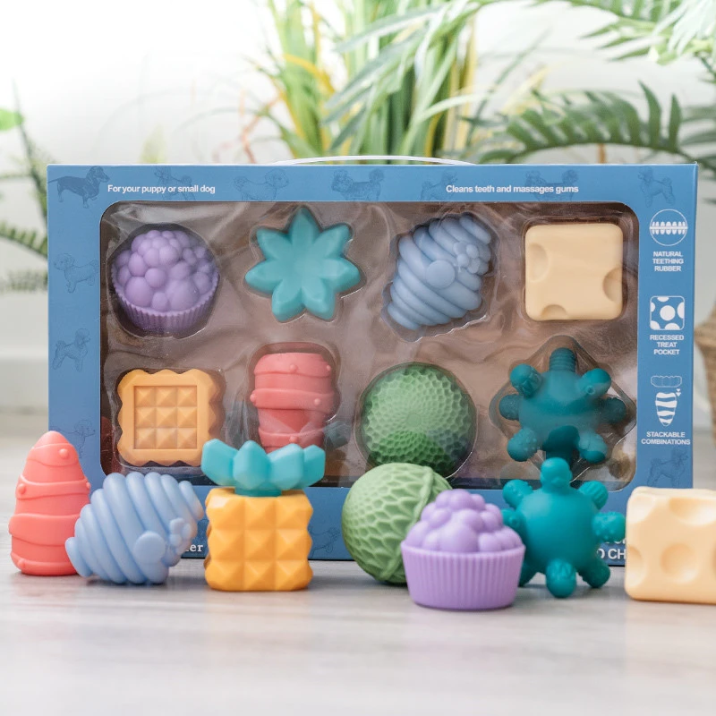 Molar Toy Set Chews Puppies To Relieve Boredom