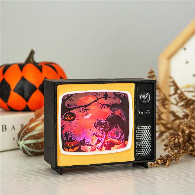 Creative Halloween Lights Retro TV LED Lights