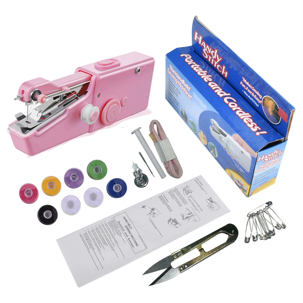 Plus Accessories Handheld Electric Sewing Machine Set Mini Sewing Machine
