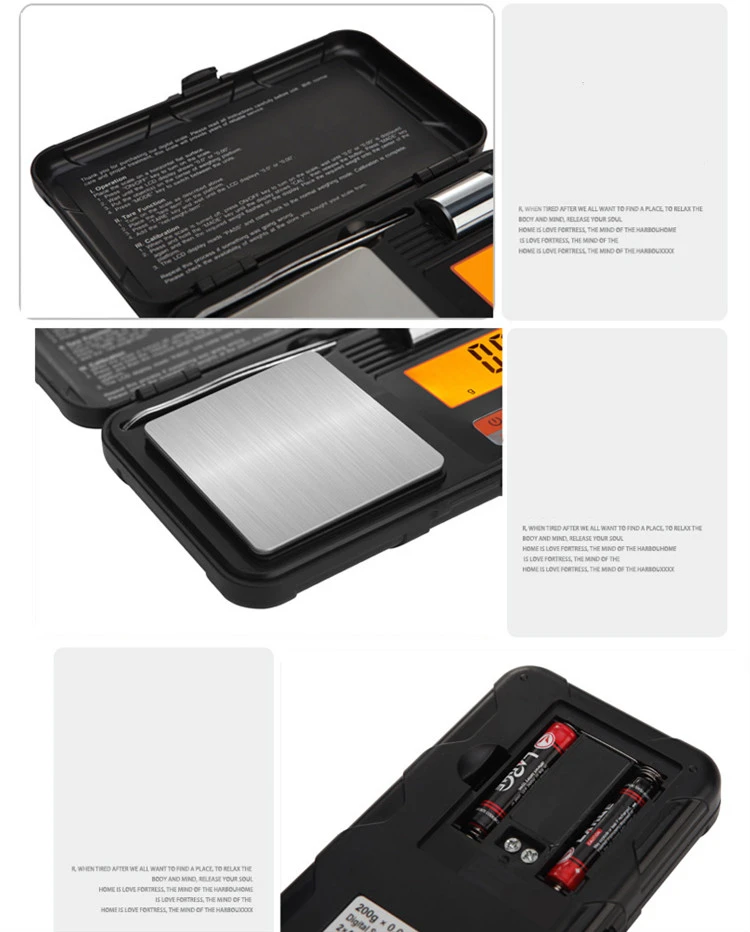 High-precision Small Electronic Scale, Portable And Accurate Weighing 0.01g