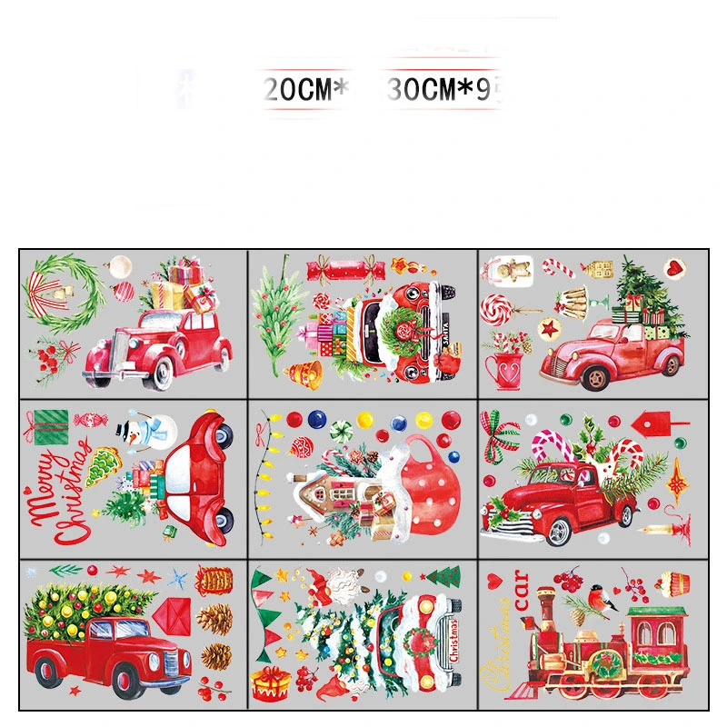 Stylish Christmas Decoration Wall Sticker
