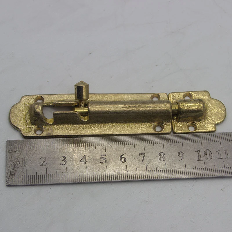 Pure Copper Wooden Door, Door Buckle, Door Bolt, Door And Window Exposed Bolt, Door Bolt