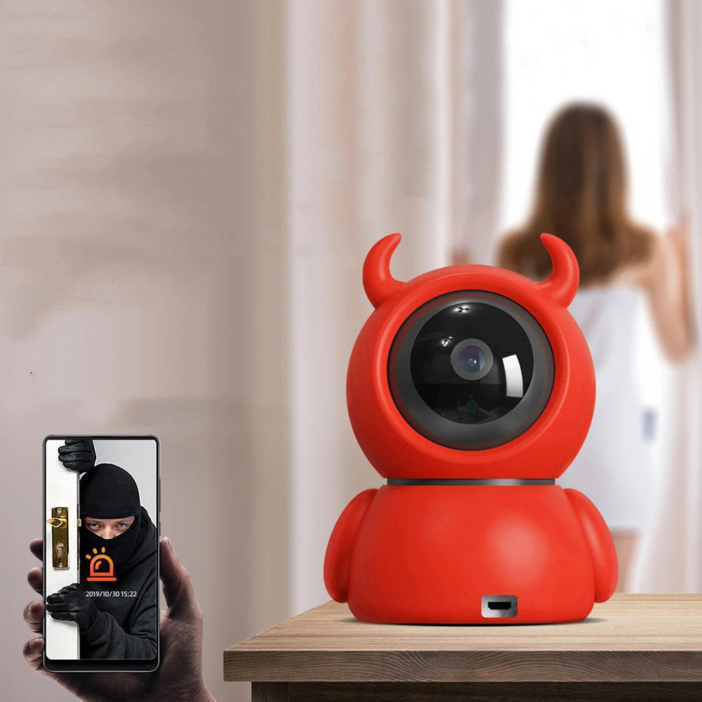 360 Degree Wireless Surveillance Camera Wifi Remote Monitor