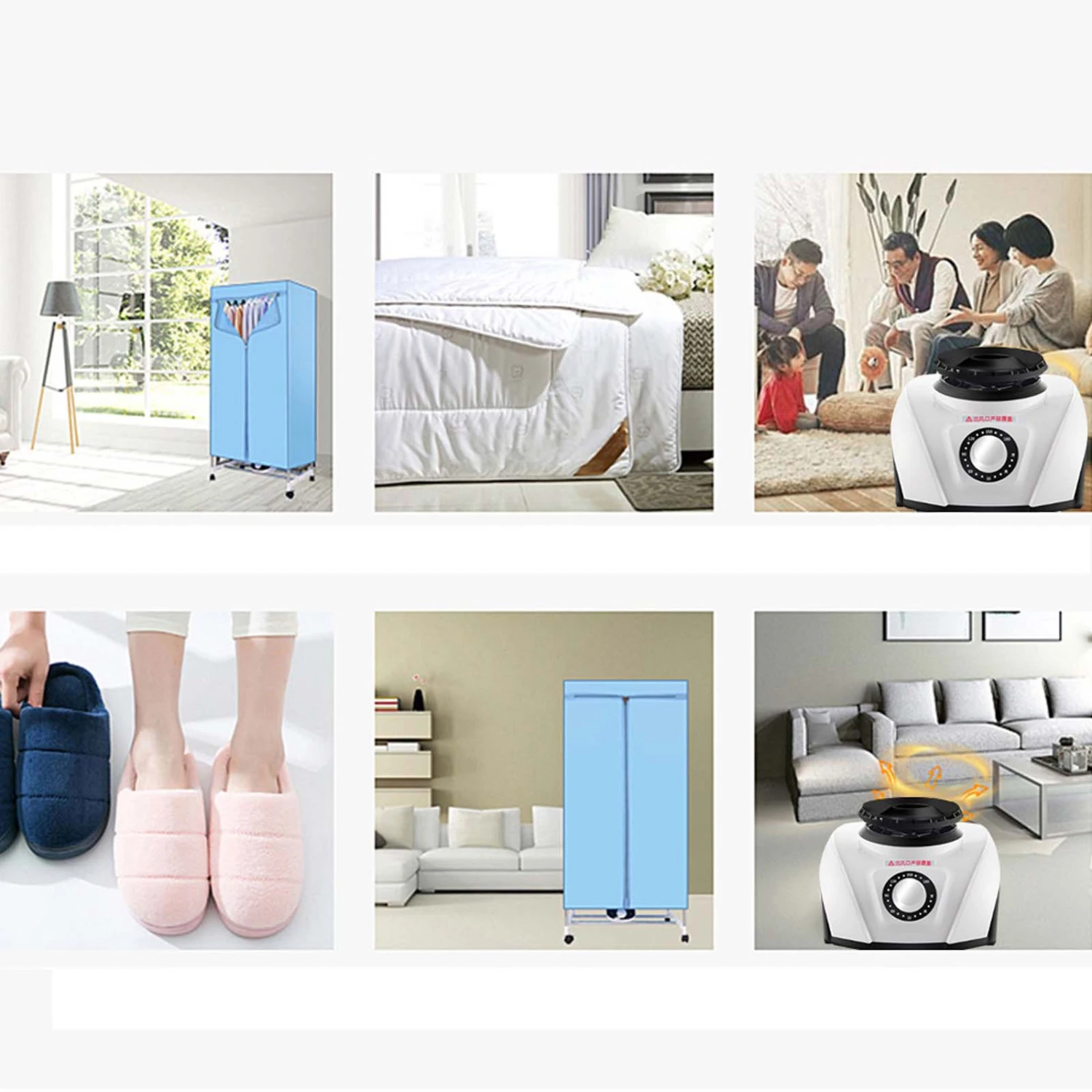 Warm-air Household Clothes Dryer Host