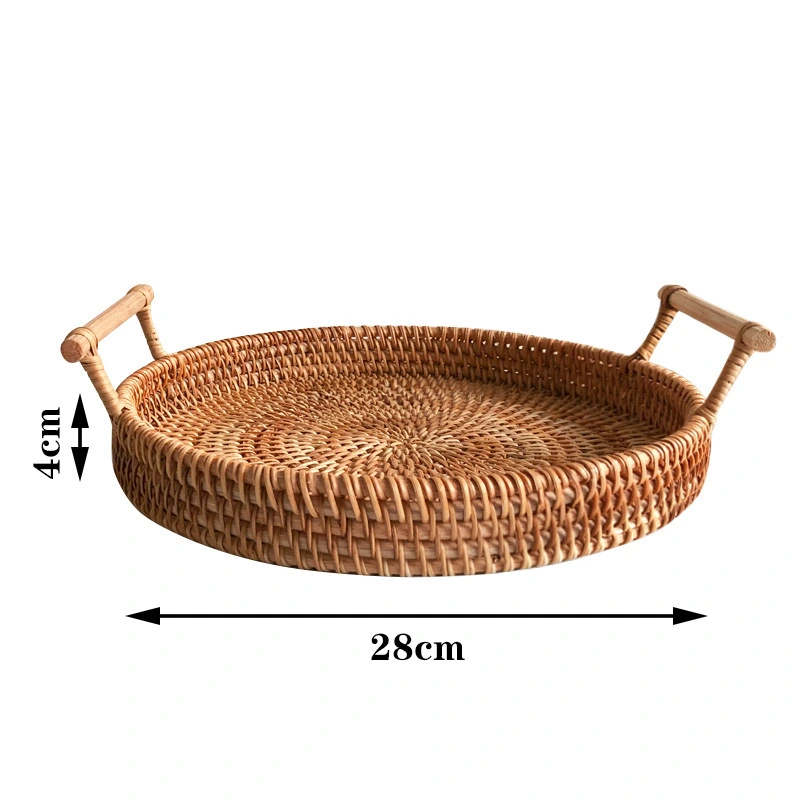 Home Modern Coffee Table Fruit Tray Snack Storage Box