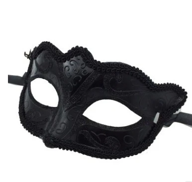 Ladies Masquerade Ball Mask Venetian Party Eye Mask Lace Up