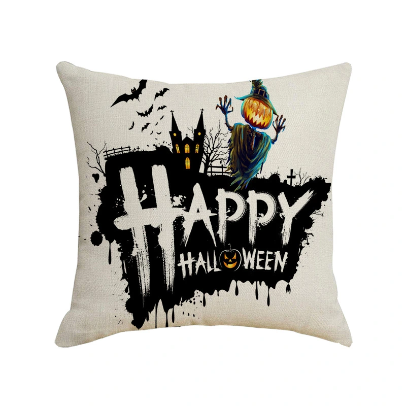 Popular Home Halloween New Digital Printing Pillow