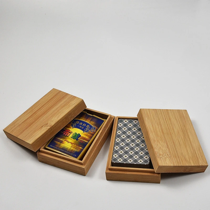 Tiandi Cover Original Color Unlacquered Bamboo Box