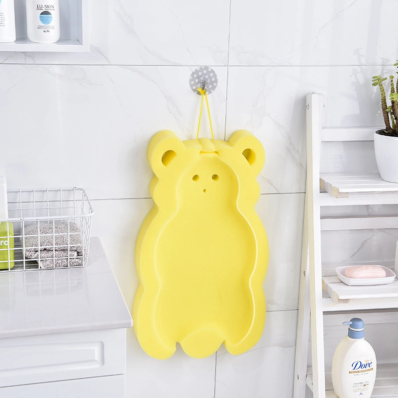 Baby Bath Sponge Non-slip Mat Newborn Bath Mat Baby Bath Frame Bath Mat Frame Net Can Sit And Lie Long Basin