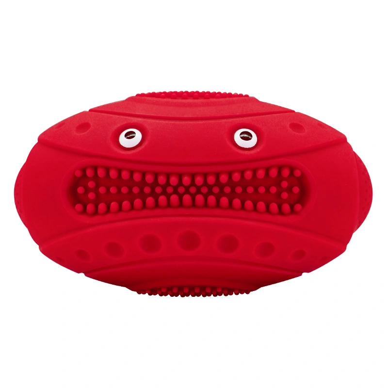Creative Frog Rugby Water Floating Dog Toy Sound