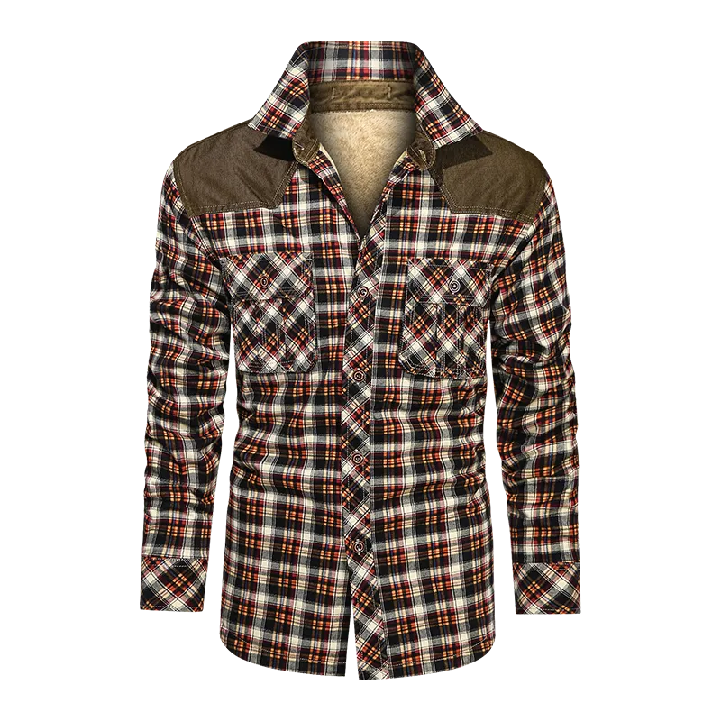 Autumn Winter Men Warm Jacket Fleece Thick Slim Fit US Size Jacket