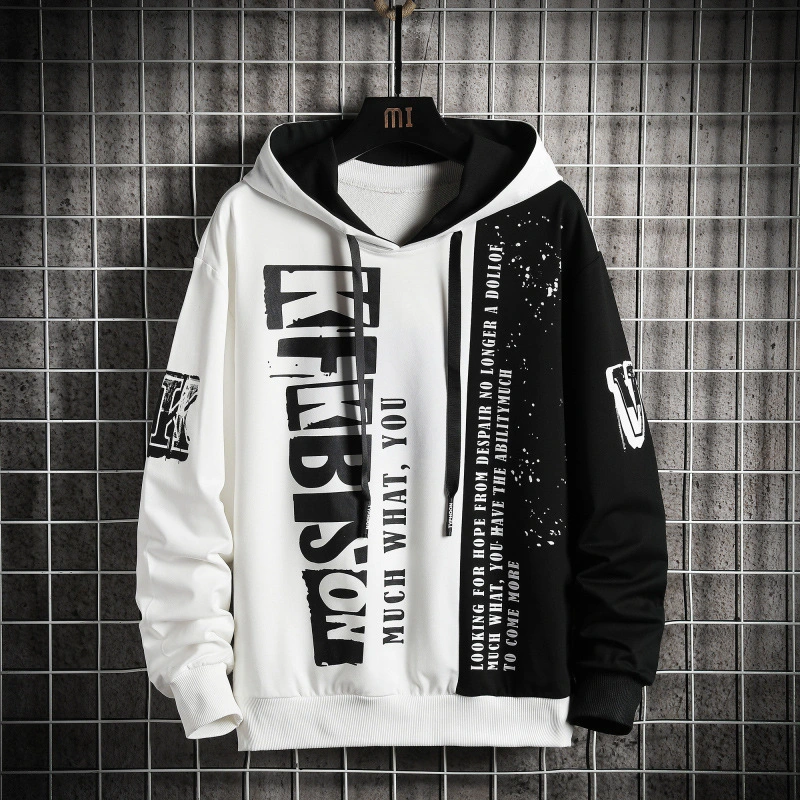 Men's Long Sleeve Hooded Casual Sweater Jacket