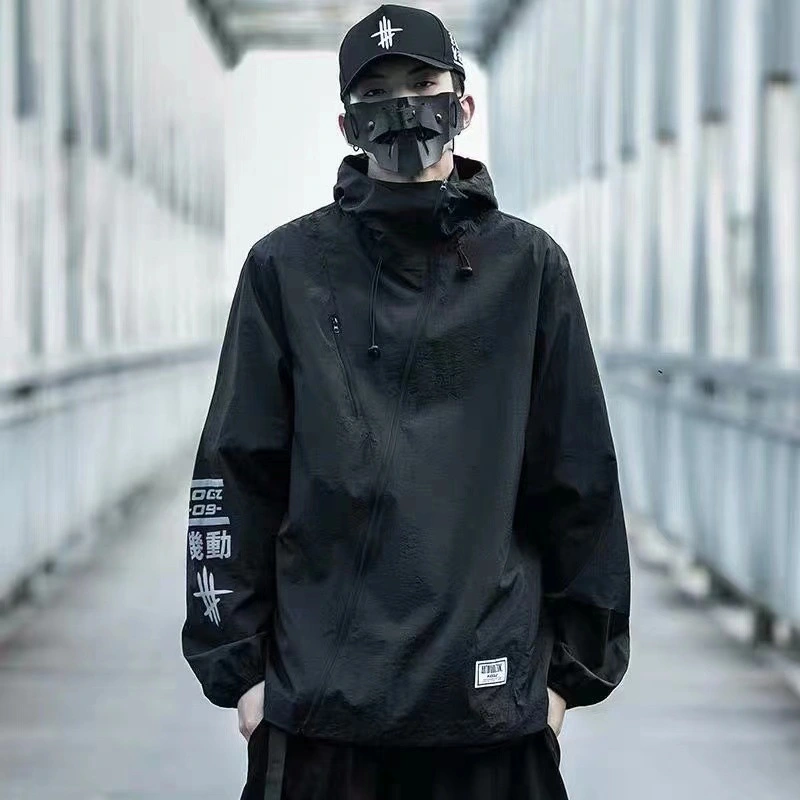 Sun Protection Clothing Men's Port Style Thin Jacket Plus Size Sun Protection Jacket