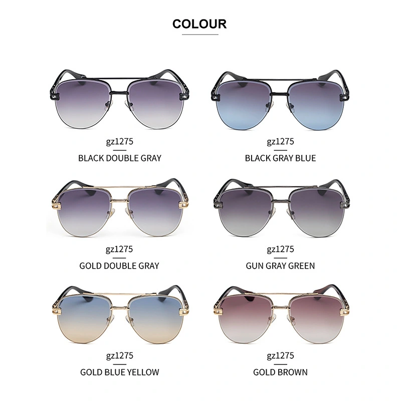 Fashion Women Retro Round Frame Frog Sunglasses