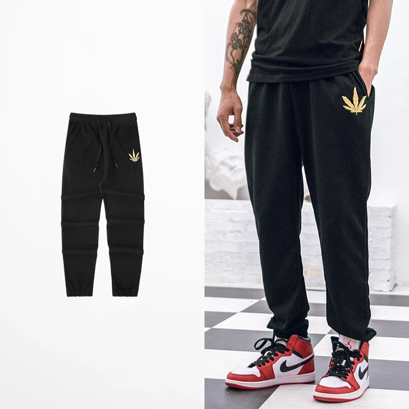 Trousers Couple Casual Pants Hiphop Strapped Sports Pants Trend