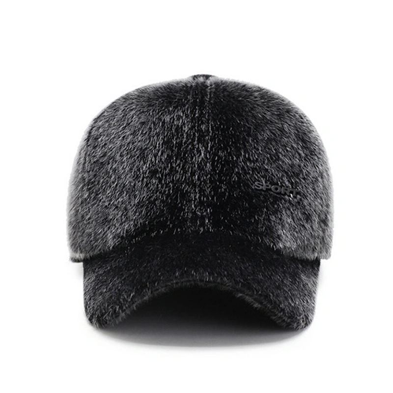 Middle-aged And Elderly Men's Imitation Mink Cap