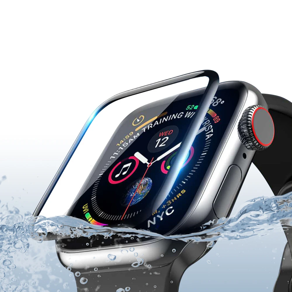 Compatible with Apple , Full screen watch curved protective film