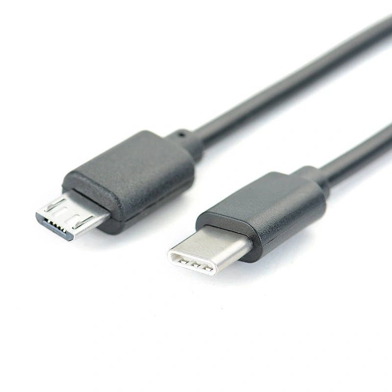 Reverse Charging Type-c To Micro Male To Male Otg Data Cable