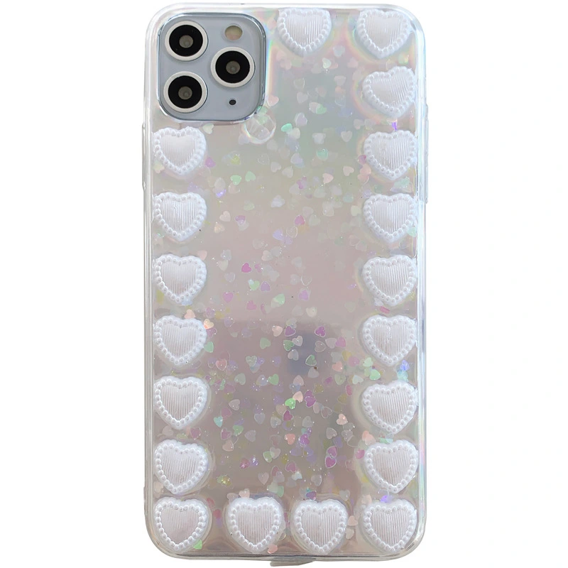 Compatible with Apple , Epoxy Small Love Phone Case