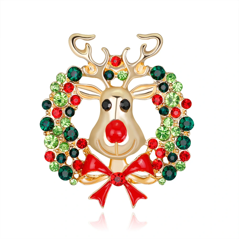 Cross-border Exclusive Selling New Christmas Brooch