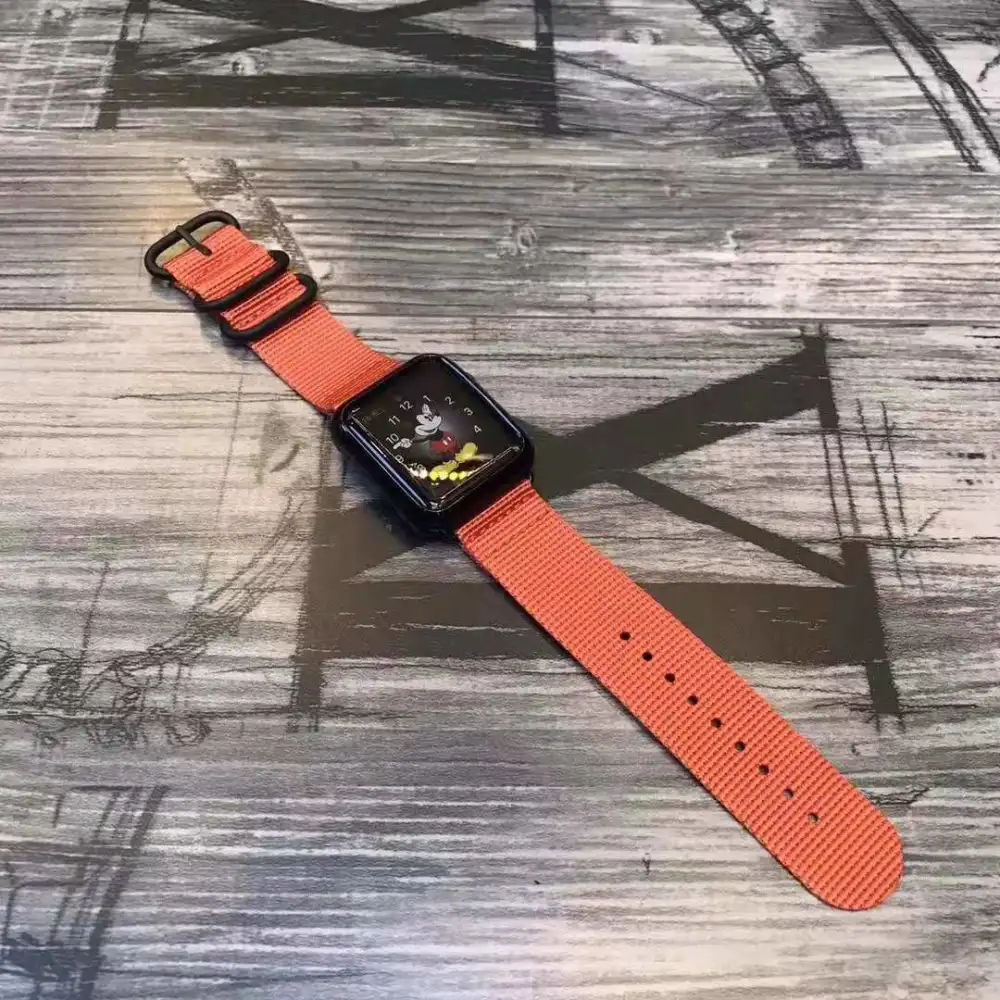 Watch Nylon Three-buckle Strap