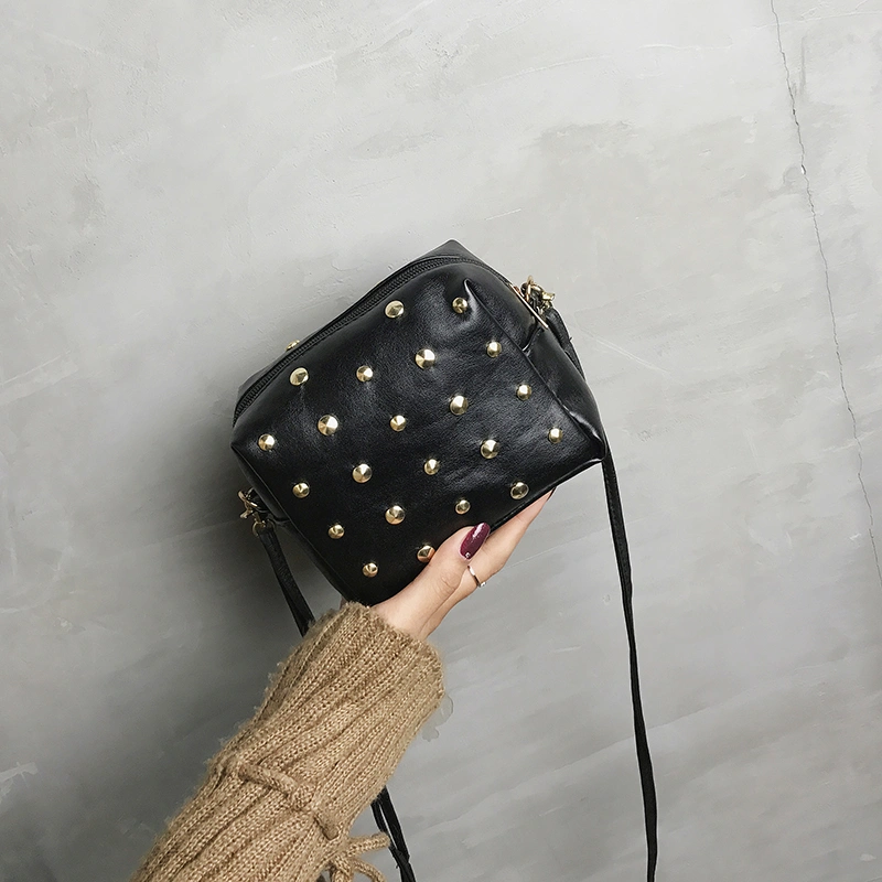 Small Bag Women New Fashion Messenger Bag Rivets